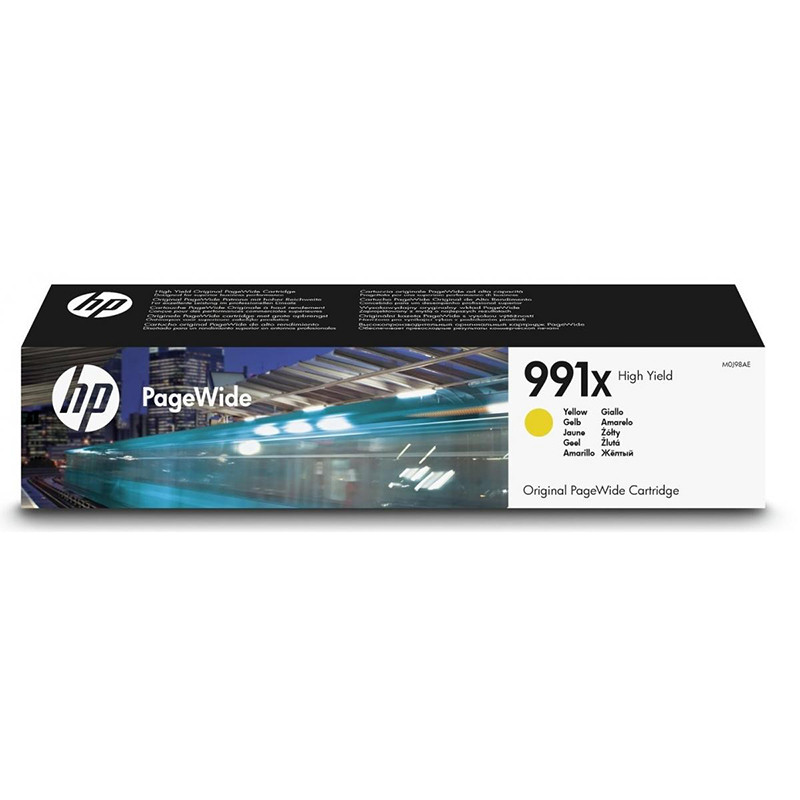 Картридж HP 991X Yellow (M0J98AE) PageWide 774, 779, PageWide Pro 750dw, 755dn, 772dw, 777z