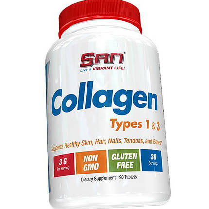 Колаген SAN Collagen Types 1&3 90 таб, фото 2