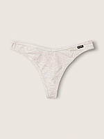 Трусики Victoria's Secret PINK стринги серые XS / Cotton Thong
