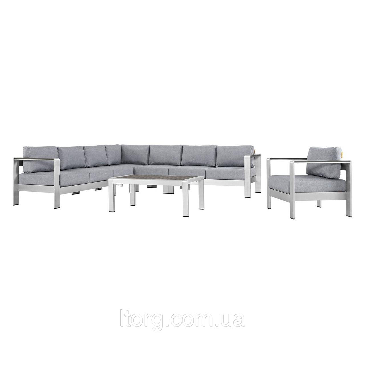 Комплект уличной мебели (диван, кресло, столик) в стиле LOFT (NS-322) - фото 3 - id-p1546993992