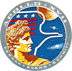 Патч шашивка Космічна програма Аполлон 17 Місія NASA