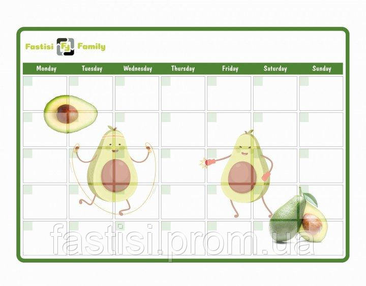 Магнитный Календарь, Трекер Привычек, Магнитная Доска, Планировщик ...
