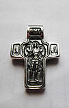 Хрест срібний "образ Ісуса Христа та Архангел Михайло", фото 4