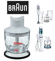 Чаша+кришка+нож 350ml для блендера Braun 67050426 4162 450-550 w MQ335 MQ330 MR4050 Оригинал