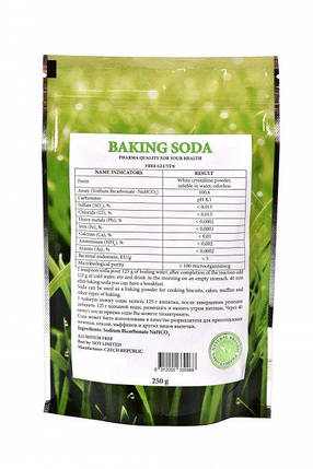 Органічна очищена сода Baking Soda (Бакінг Сода), фото 3