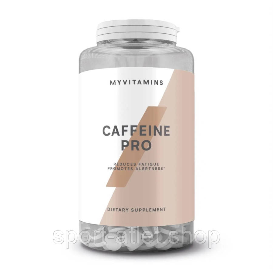 Натуральна добавка MyProtein Caffeine Pro, 100 таблеток, фото 1