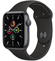 Б/У Смарт-часы Apple Watch SE 44mm Space Gray Aluminum Case with Black Sport Band (MYDT2)