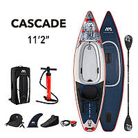 Доска-каяк Aqua Marina CASCADE iSUP & Kayak Hybrid 3.4m/20cm with 2-IN-1 Paddle, BT-21CAP