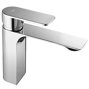 Змішувач для раковини (рукомийники) REA URBAN CHROME хром низький, фото 2