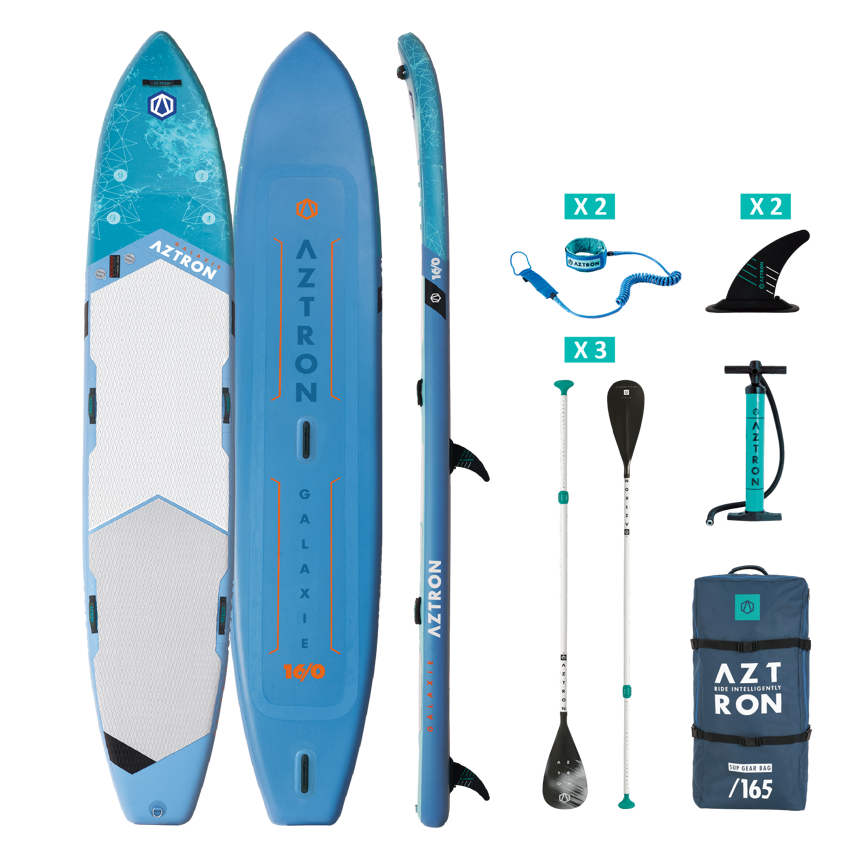 Надувна SUP (САП) дошка AZTRON GALAXIE MULTI-PERSON 16" AS-801D