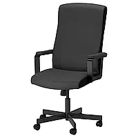IKEA MILLBERGET Крісло офісне, чорне 704.893.94