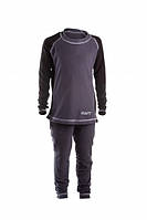 Термобілизна BAFT X-Line KIDS 122 Чорний/Сірий (XL3502-122)