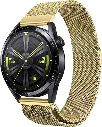 Купити Міланська Петля Milano Huawei Watch GT3 46mm Gold (Хуавей Вотч ...
