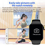 Смартгодинник T100 plus Smart Watch 7 series Фітнес браслет Розумний годинник, фото 8
