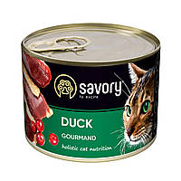 Влажный корм для кошек Savory Cat Duck с уткой 200 г