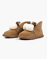 Ugg Neumal kids на меху. Угги детские коричневые замшевые. Детские зимние угги для мальчика и девочек 25