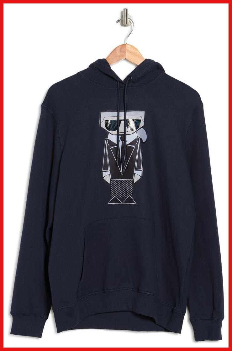 Чоловіча толстовка KARL LAGERFELD PARIS Kocktail Karl Hoodie.Розмір L. ОРИГІНАЛ