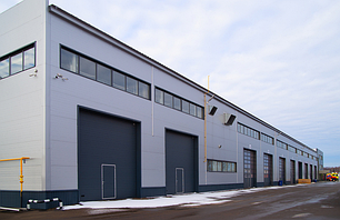 Секционные промышленные ворота Alutech серии ProPlus