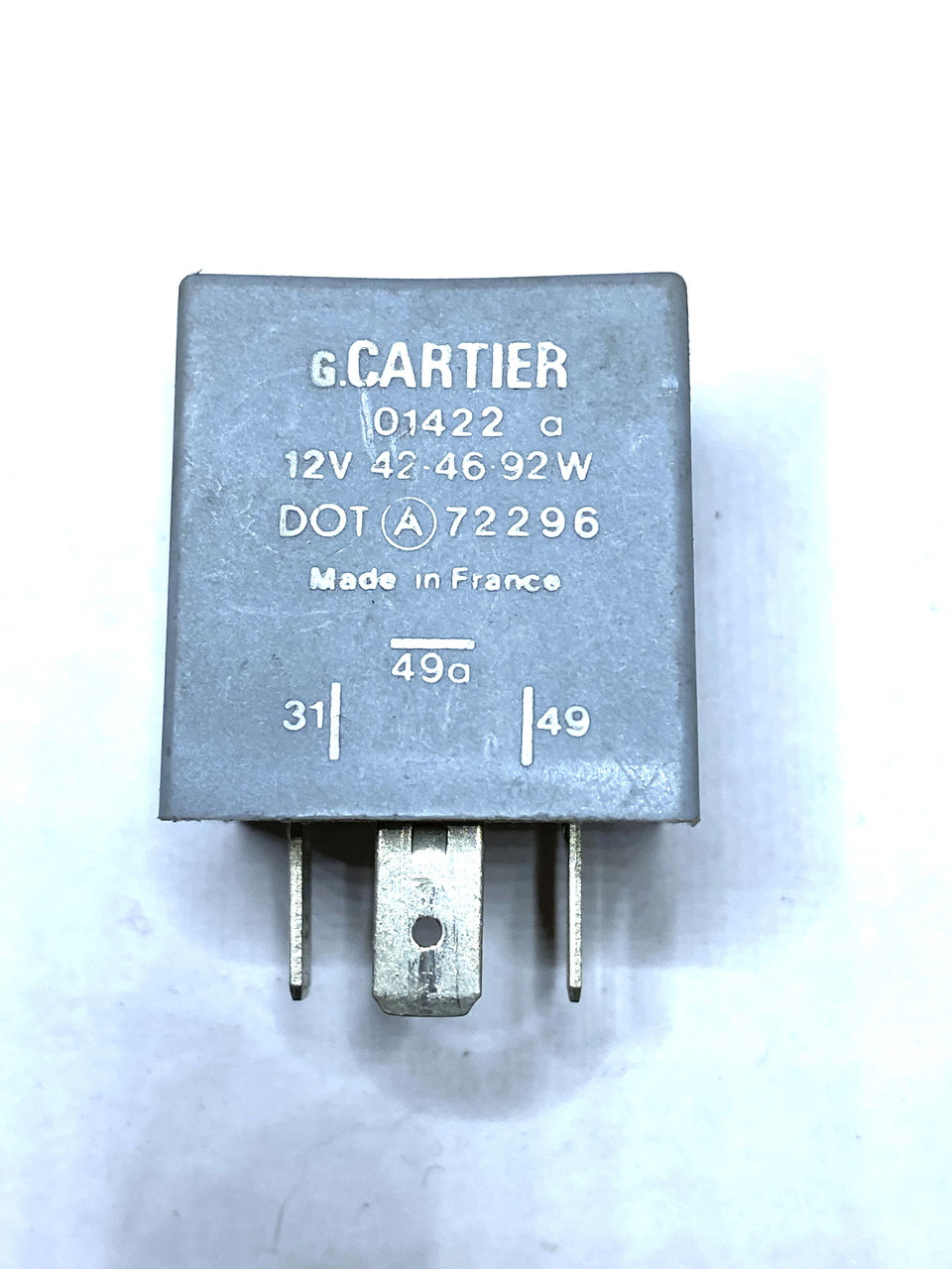 Автомобільне реле 01422a G.Cartier 12 V 72296, фото 1