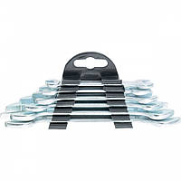 Набір ключів ріжкових, 6 х 17 мм, 6 шт, хромовані Sparta 152305