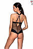 Сітчастий боді з халтером Amanda Body black S/M - Passion, фото 3