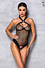 Сітчастий боді з халтером Amanda Body black S/M - Passion, фото 4