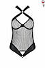 Сітчастий боді з халтером Amanda Body black S/M - Passion, фото 6