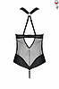 Сітчастий боді з халтером Amanda Body black S/M - Passion, фото 7