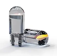 Світлодіодна Лампа T10 W5W 12V (помаранчевий на повороти)