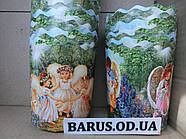 Форми для випікання кулічів паперові ангели розмір 110*85, фото 3