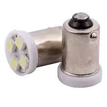 Лампа Світлодіодна T11 BA9S 3528 H5W 4SMD 12V (5000К білий)