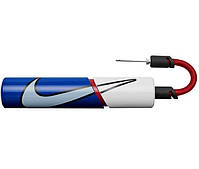 Насос Nike Essential Ball Pump Blue ручний для спортивних м'ячів (N.000.1384.423.NS)