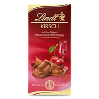 Шоколад молочний з Вишневим лікером Lindt Kirsch Liquor 100г Німеччина