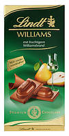 Шоколад молочний з Грушею і Бренді Williams Lindt Williams 100г Німеччина