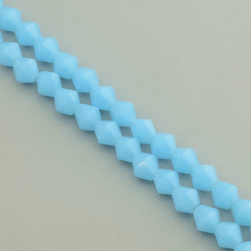 Нитка Чеський кришталь 31 см. 8 мм. (Без замку), фото 1