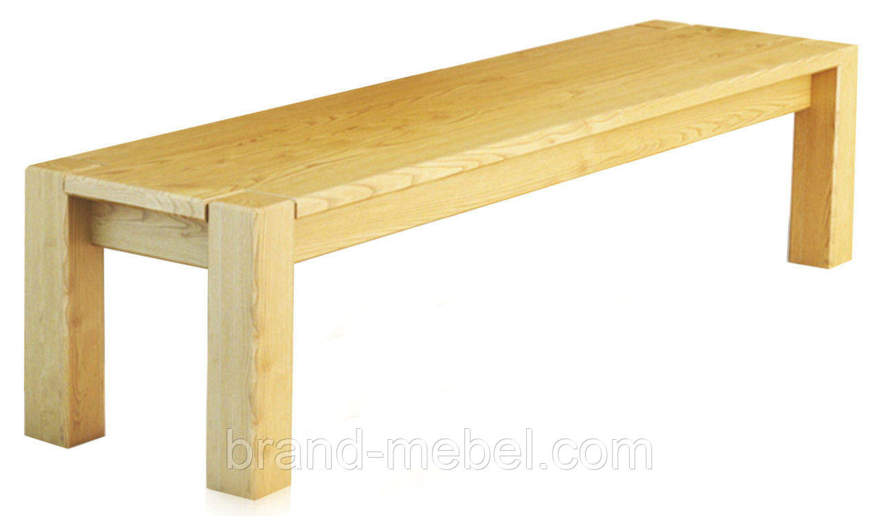 Лавка Ларго дубова 180*40, фото 1