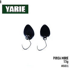 Блесна Yarie Pirica More №702 24mm 1,5g (BB-1)