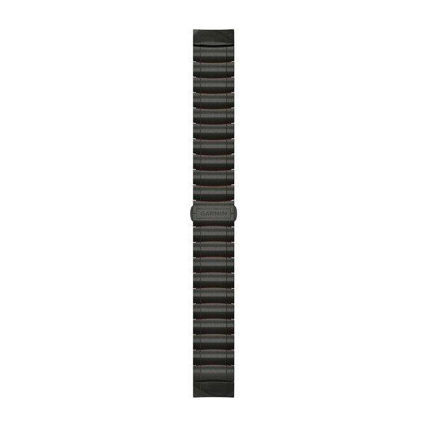 Титаново-силіконовий ремінець Garmin QuickFit 22 для MARQ, сірий DLC