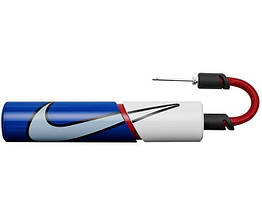 Насос Nike Essential Ball Pump Blue ручний для спортивних м'ячів (N.000.1384.423.NS)