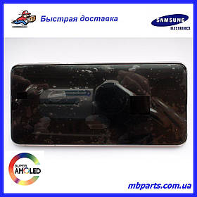 Дисплей з сенсором Samsung G991 Galaxy S21 Pink GH82-24545B, оригінал з рамкою!