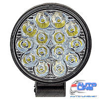 Круглая LED-фара дальнего света - Cyclone WL-D7 mini 42W EP16 SP