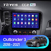 Штатная магнитола Teyes CC2LPlus Mitsubishi Outlander 3 (2018-2021) Android