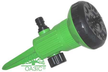 Розпилювач для поливу з 8-ма регульованими секторами, Оазис (4195), фото 1