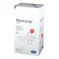 Серветки з нетканого матеріалу Medicomp® extra 10см х 20см 2шт