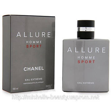 Чоловічий одеколон Chanel Allure Homme Sport Eau Extreme (Шанель Аллюр Хом Спорт Екстрим) Оригінальна якість!