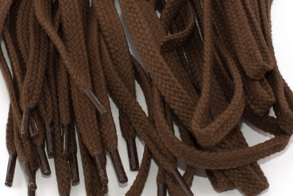 Шнурки цв.средне-коричневый 75 см, ширина 8.5мм,плоские (HT01)(39) Tarrago - фото 4 - id-p677449050