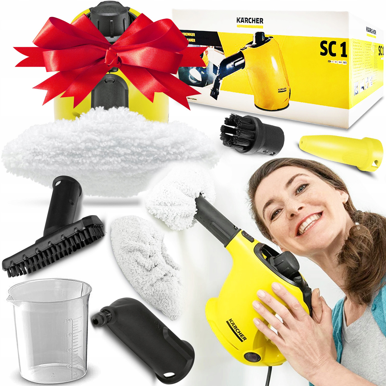 Пароочисник Karcher SC 1 Easyfіx (1.516-300.0) (1200Вт, 3Бар, 0.2 л, Німеччина), фото 1