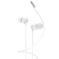 Навушники HOCO с микрофоном Perfect Sound Universal M60 White