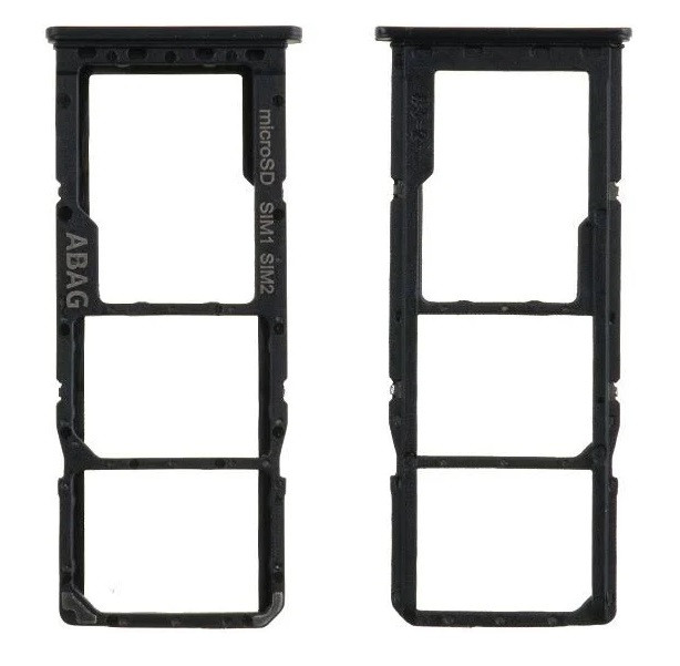 Сім-карт Холдер (sim card holder ) для Samsung A217 Galaxy A21S (2020) (Чорний), фото 1