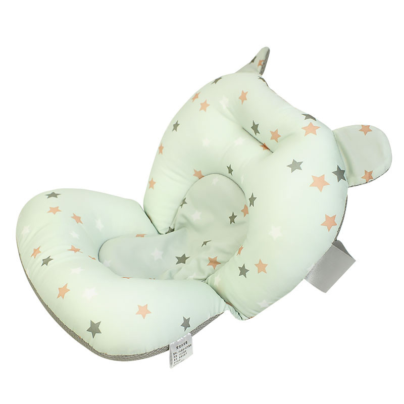 Матрацик Bestbaby 330P Blue Stars килимок для дитини у ванночку з кріпленнями 10 шт.